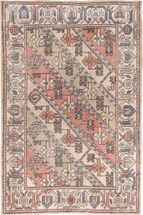 Vintage Oushak Area Rug (2' x 5')